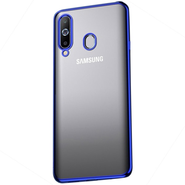 Kraftfullt Silikonskal - Samsung Galaxy A40 Röd