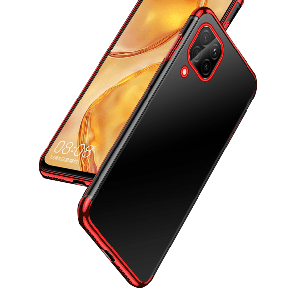 Huawei P40 Lite - Genomtänkt Skyddsskal Röd