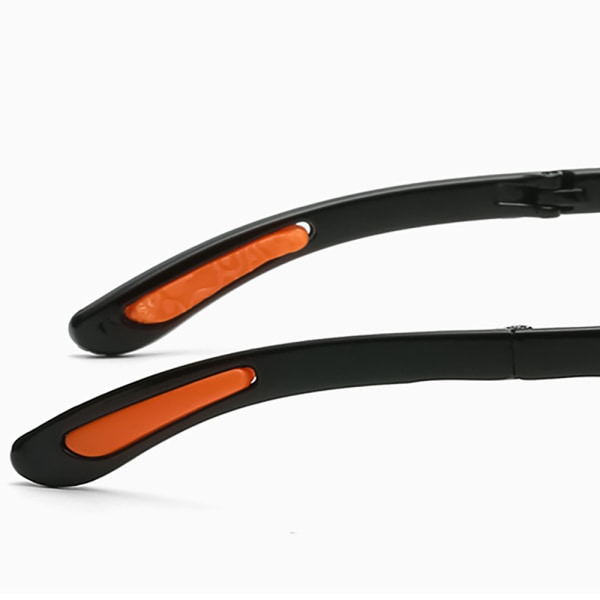 Praktiske foldbare læsebriller med styrke Svart +3.0