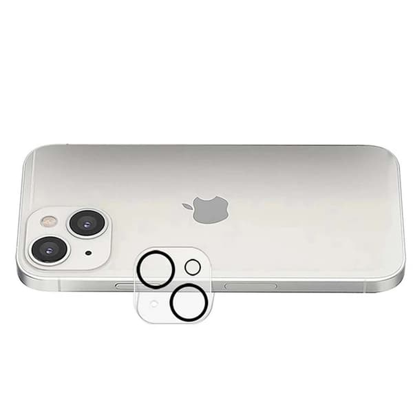 2-PACK Kameralinsskydd 2.5D HD iPhone 13 Transparent