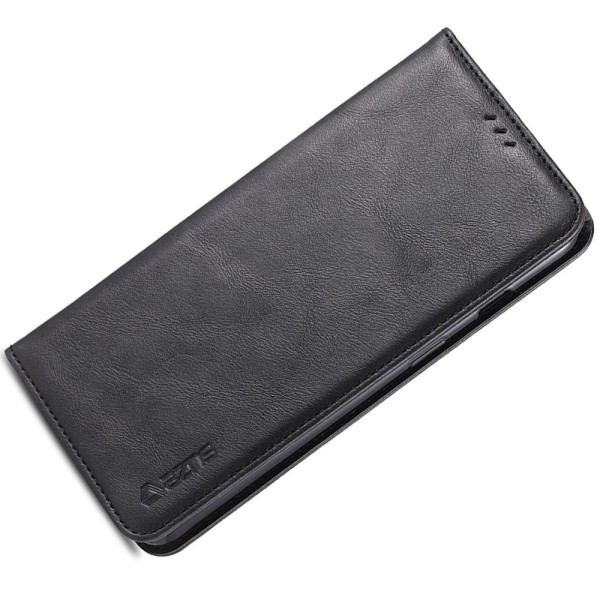 Tyylikäs Smooth Wallet Case - OnePlus 7 Pro Svart