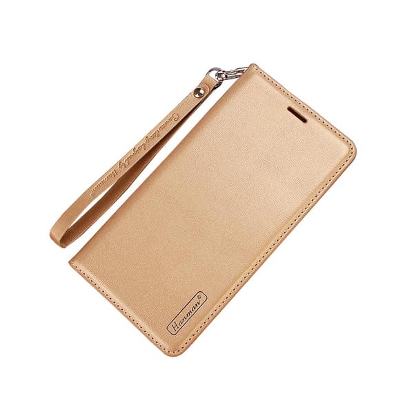 Samsung A6 Plus 2018 - Stilig Lærfutteral/Pung (T-Casual) Marinblå Marinblå