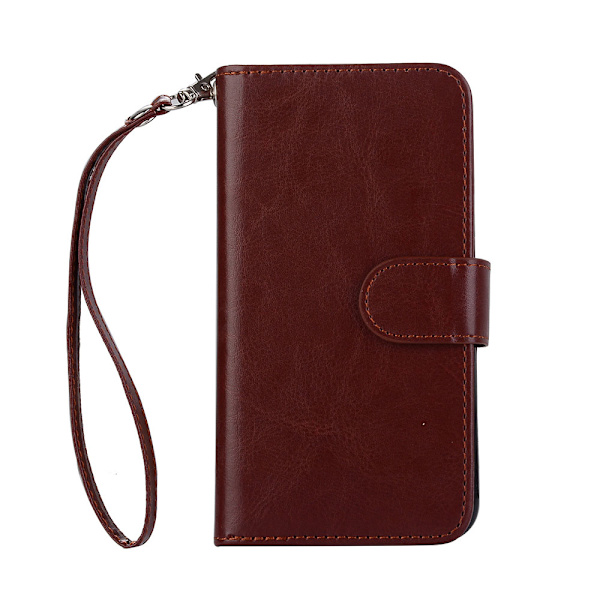 ROYBEN'S Wallet Cover til iPhone XS Max (dobbeltfunktion) Brun