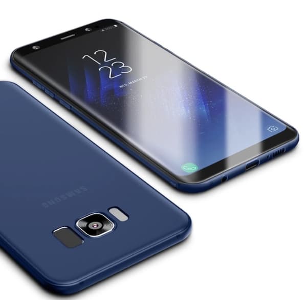 Extra tunt Silikonskal för Samsung Galaxy S7 Edge Transparent