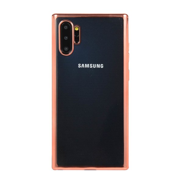 Elegant Silikonskal - Samsung Galaxy Note10 Plus Roséguld