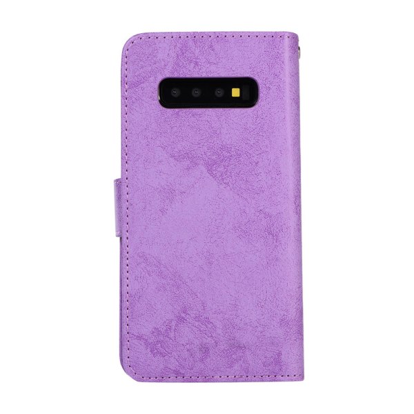 Smart dobbeltfungerende etui til Samsung Galaxy S10 PLUS Rosa