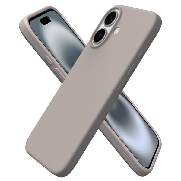 iPhone 17 Silikonskal  Reptålig & Greppvänlig Finish Svart