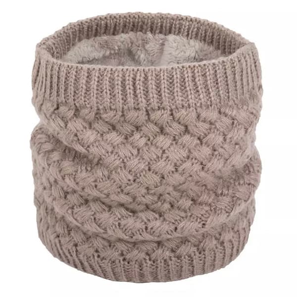 Ringhalsduk Fleece  Varm & Bekväm, Perfekt för Vind Grå