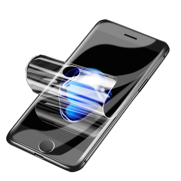 iPhone SE 2020 3-PACK PET Skjermbeskytter 9H 0,2mm Transparent/Genomskinlig