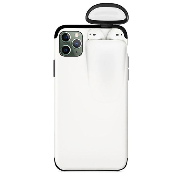 Stilfuldt beskyttelsescover 2-1 - iPhone 11 Pro Lila