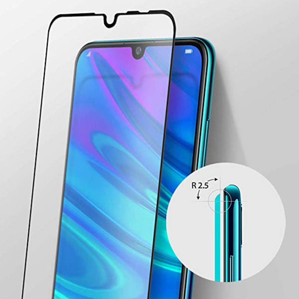 P Smart 2019 4-PACK Skärmskydd Carbon 3D/HD Screen-Fit ProGuard Svart