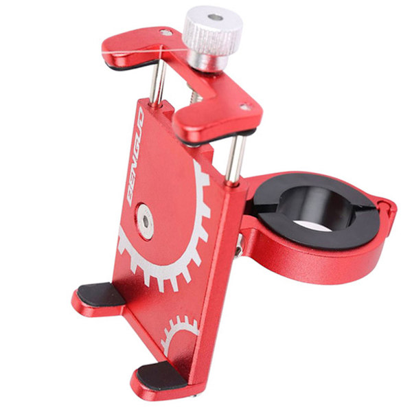 Mobilhållare för Cykel (Aluminium) Röd