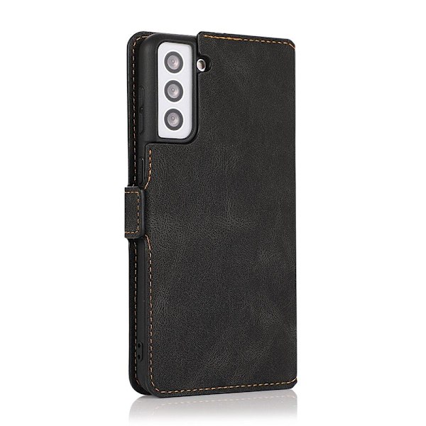 Gemomtänkt Plånboksfodral - Samsung Galaxy S21 Svart