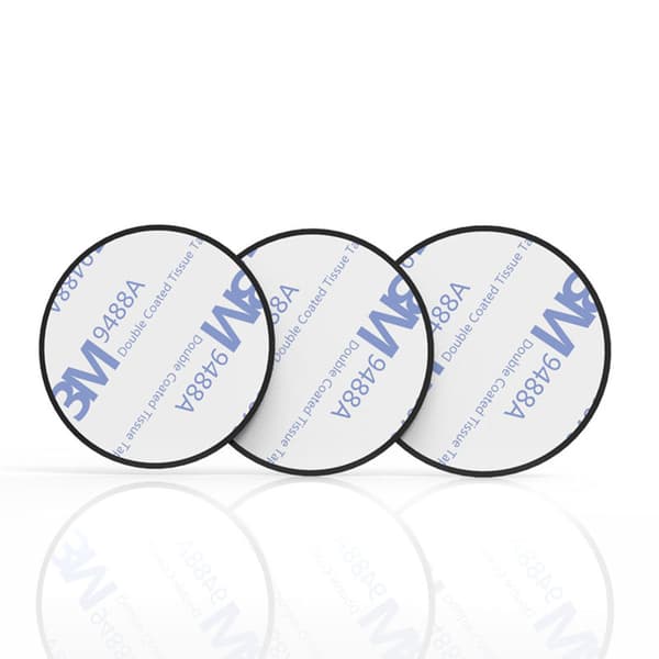Universal Metalplade til Magnetholder (Mobil) Silver