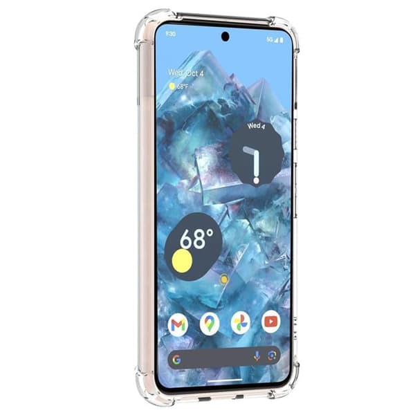 Google Pixel 9 - Praktiskt Slittåligt Silikonskal med Airbagfunktion