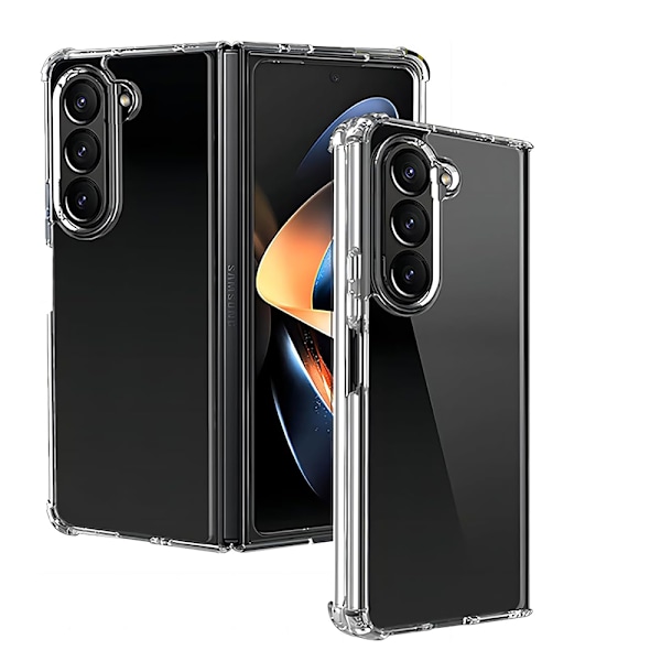 Slitstarkt Hybridskal - Perfekt för Galaxy Z Fold 6 Transparent