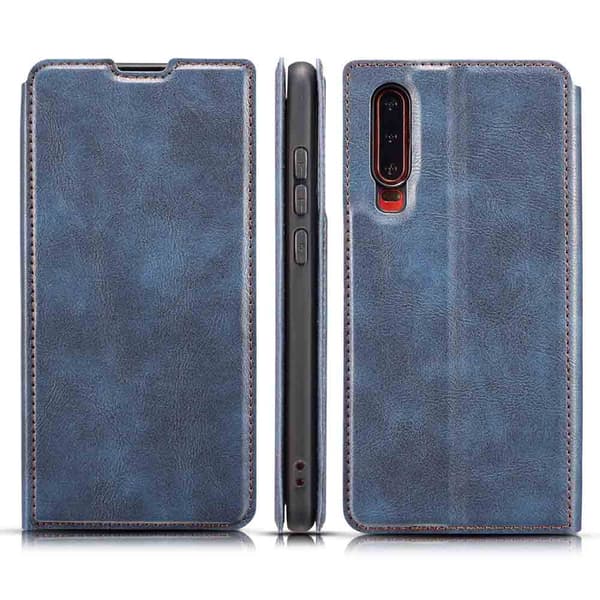 Professionellt Slittåligt Plånboksfodral - Huawei P30 Röd