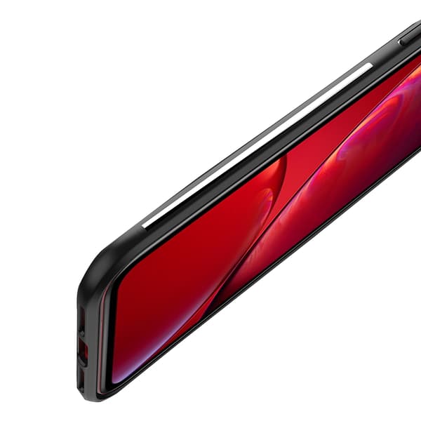 iPhone XR - LEMAN Skal Marinblå/Silver