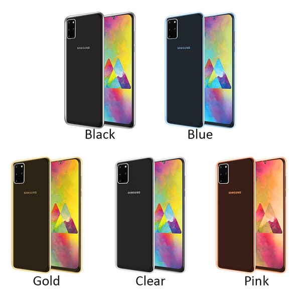 Stødabsorberende helcover - Samsung Galaxy S20 Plus Transparent/Genomskinlig