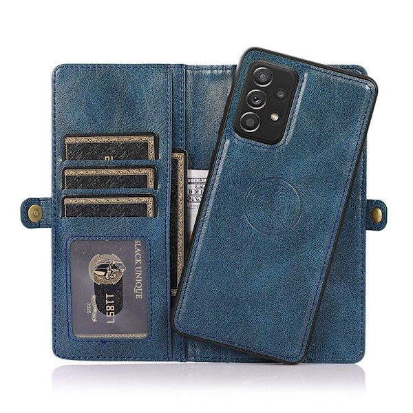 Stilfuldt 2 i 1 Wallet etui - Samsung Galaxy A72 Röd