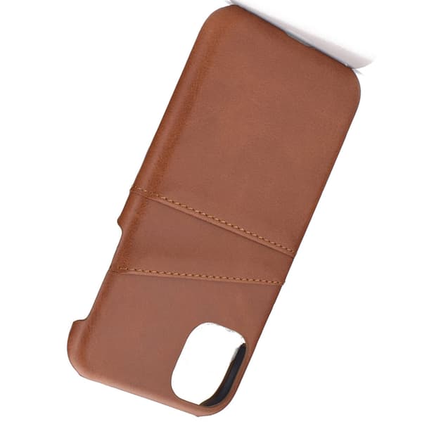 Praktisk cover med kortrum - iPhone 11 Pro Max Röd