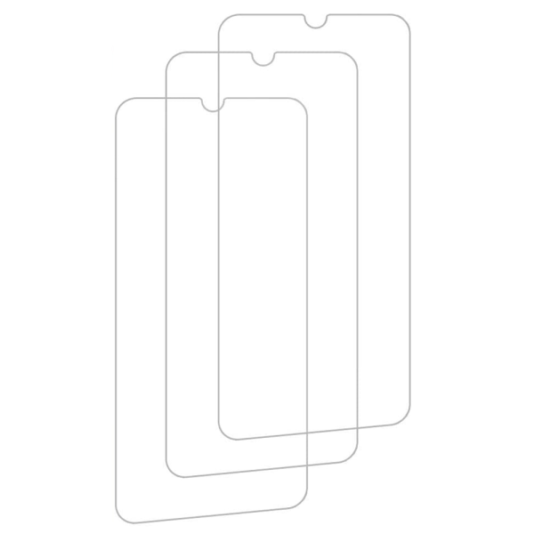 3-PAKK Xiaomi Redmi 9C NFC skjermbeskytter Standard HD 0,3 mm Transparent