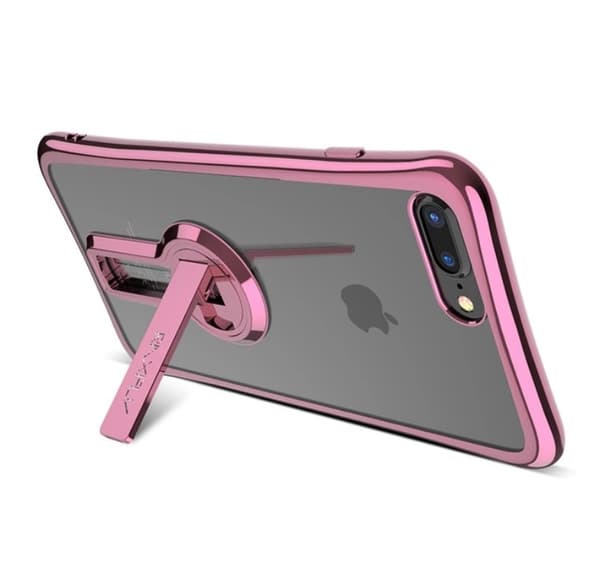 iPhone 8 - Smart Stilsäkert Skal med Kickstand av RAXFLY Svart