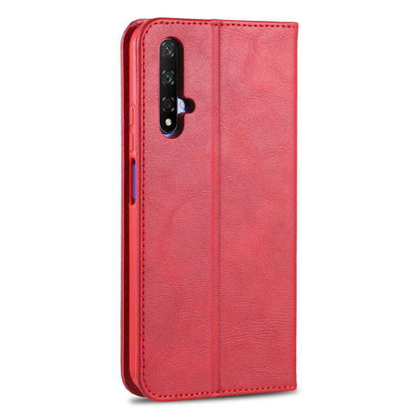 Huawei Nova 5T - Vankka älykäs lompakkokotelo Röd