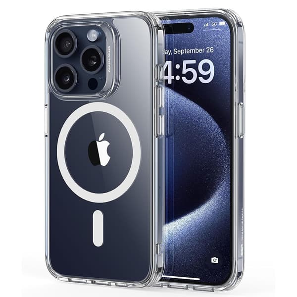 iPhone 15 Pro Max - Stöttåligt Skyddande Magnetiskt Skal
