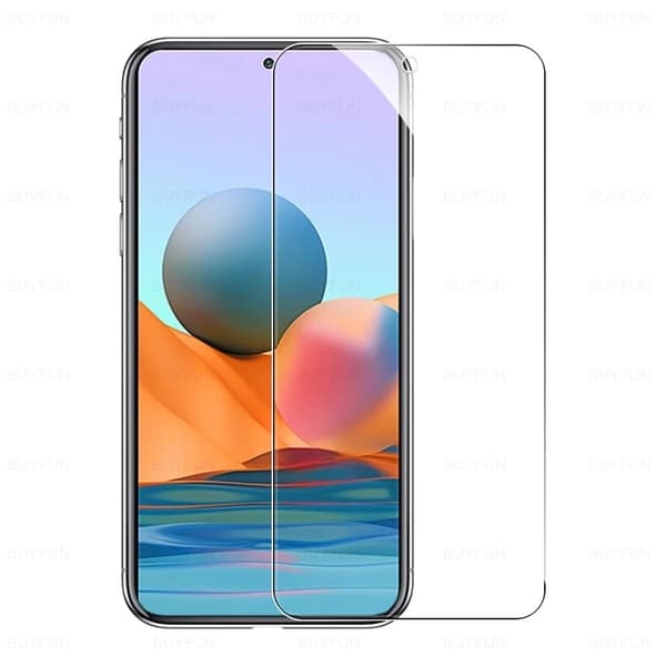 2-PACK Redmi Note 10S Standard Skärmskydd HD 0,3mm Transparent