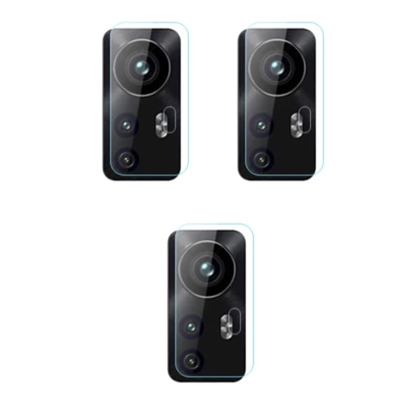 3-PACK Kameralinsskydd HD-Clear 0,2mm Xiaomi 12 Pro Transparent