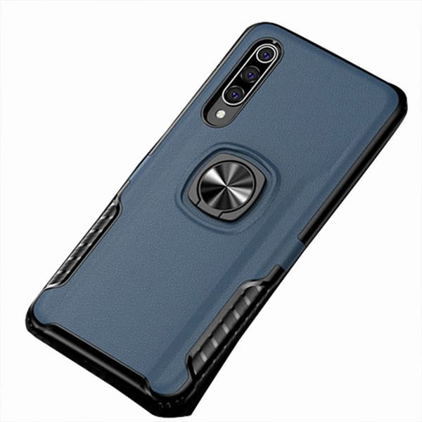 Huawei P30 - Skal med Ringhållare (LEMAN) Guld Guld