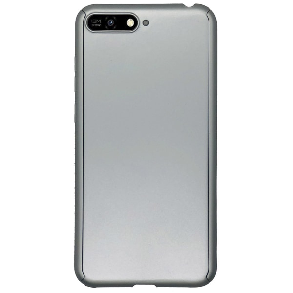 Huawei Y6 2018 - Kaksipuolinen suojakuori Silver
