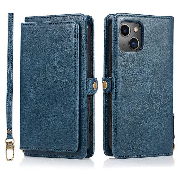 Praktiskt Kraftfullt Plånboksfodral - iPhone 13 Mini Svart
