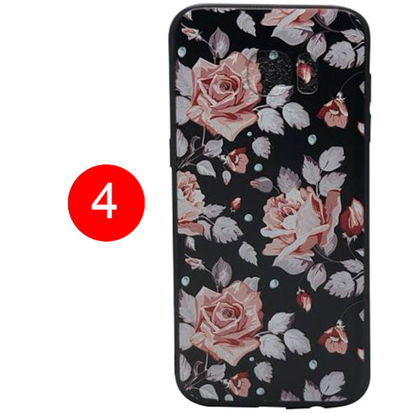 Samsung Galaxy S7 Edge  - Skyddande Blomsterskal 2