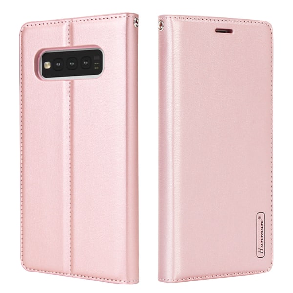 Robust lommebokdeksel - Samsung Galaxy S10 Plus Rosaröd