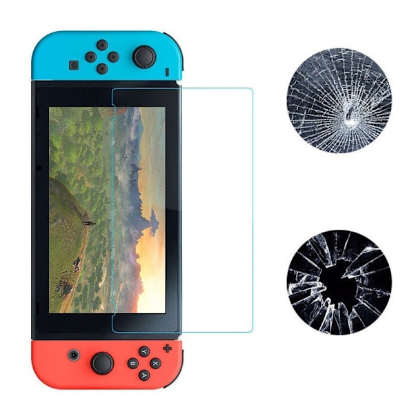 3-PACK Skärmskydd Standard 0,3mm Nintendo Switch Transparent