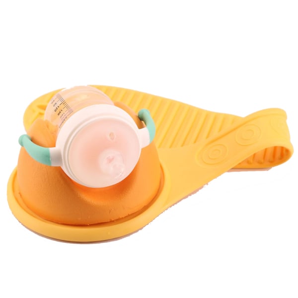 Komfortabel og sikker babyflaskeholder Orange