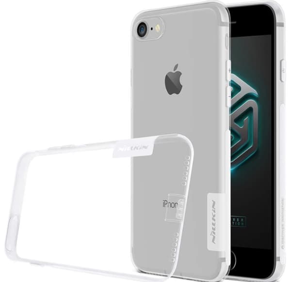 iPhone 7 Plus Elegant Praktiskt Nillkin Max Skydd Svart Svart