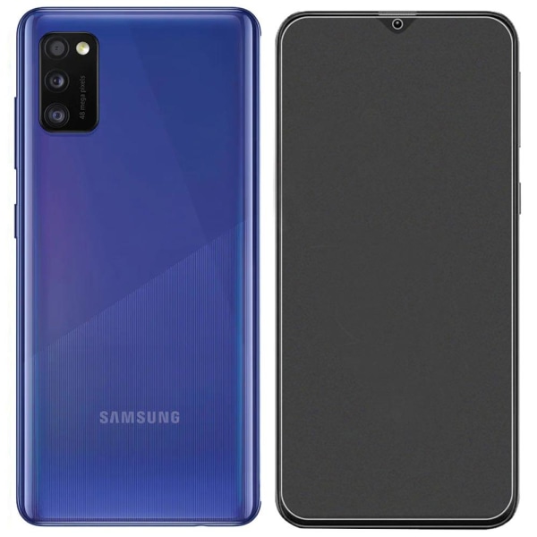 Samsung Galaxy A41 Anti-Fingerprints Näytönsuoja 0,3mm Transparent/Genomskinlig