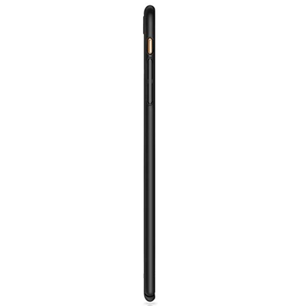 iPhone 7 - Stötdämpande Tunt Silikonskal Nillkin Svart