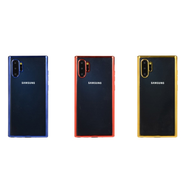 Elegant Silikonskal - Samsung Galaxy Note10 Plus Silver