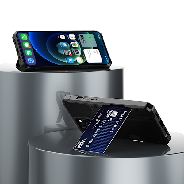 iPhone 15 Kortfodral - Skydd & Funktion i Ett