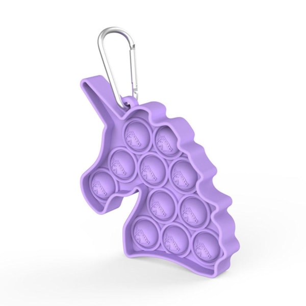 Holdbar UNICORN Fidget Toy Pop It Simple Dimple Gul