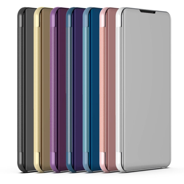 Samsung Galaxy A50 - Elegant Smart Case (LEMAN) Roséguld