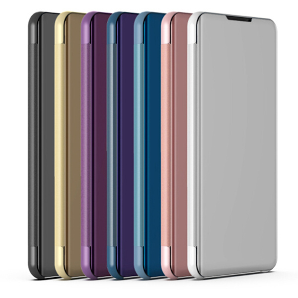 Samsung Galaxy A50 - Elegant Smart Fodral (LEMAN) Himmelsblå