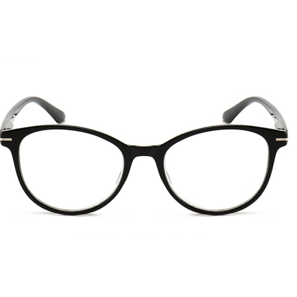 Bekväma Läsglasögon i Vintage-design Grå +1,0