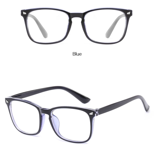 Anti-Blue Praktiska Glasögon Brun
