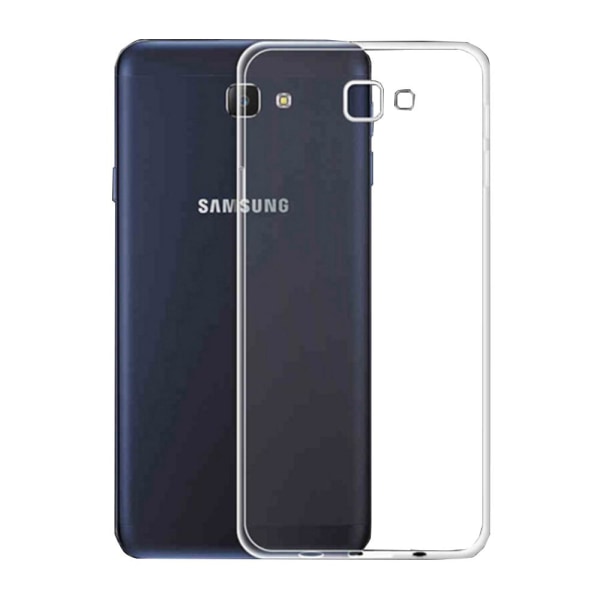 Samsung Galaxy J4+ 2018 – käytännöllinen silikonikuori (FLOVEME) Transparent/Genomskinlig