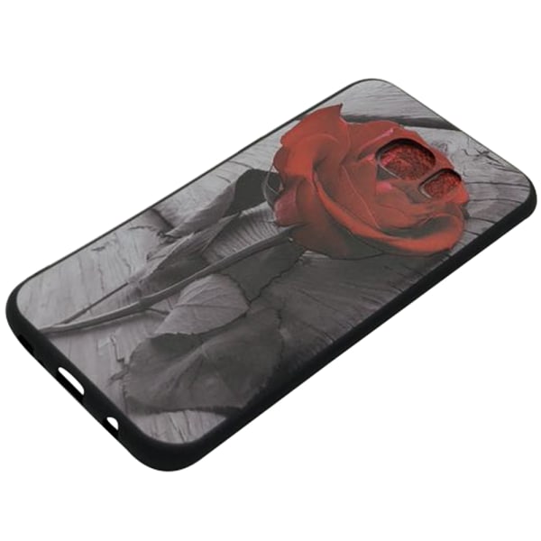 LEMAN Skal med Blom-motiv för Samsung Galaxy S7 Edge 3